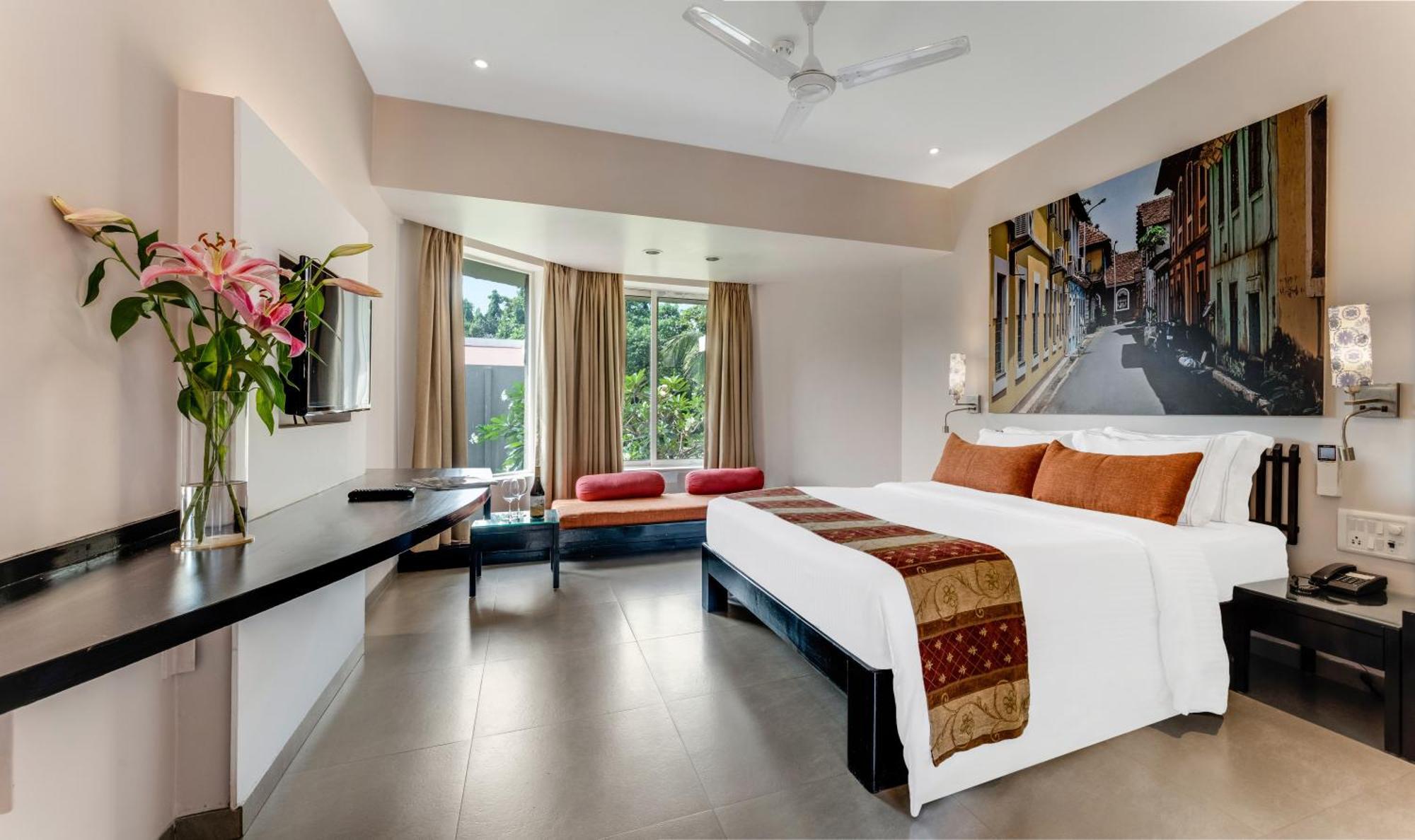 Whispering Palms Beach Resort Candolim Kültér fotó